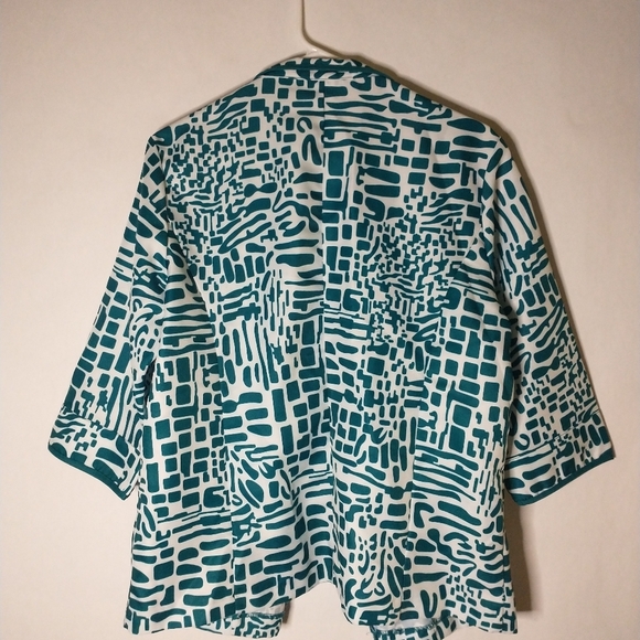 Salon studio women's patterned smock size LP - Picture 7 of 10